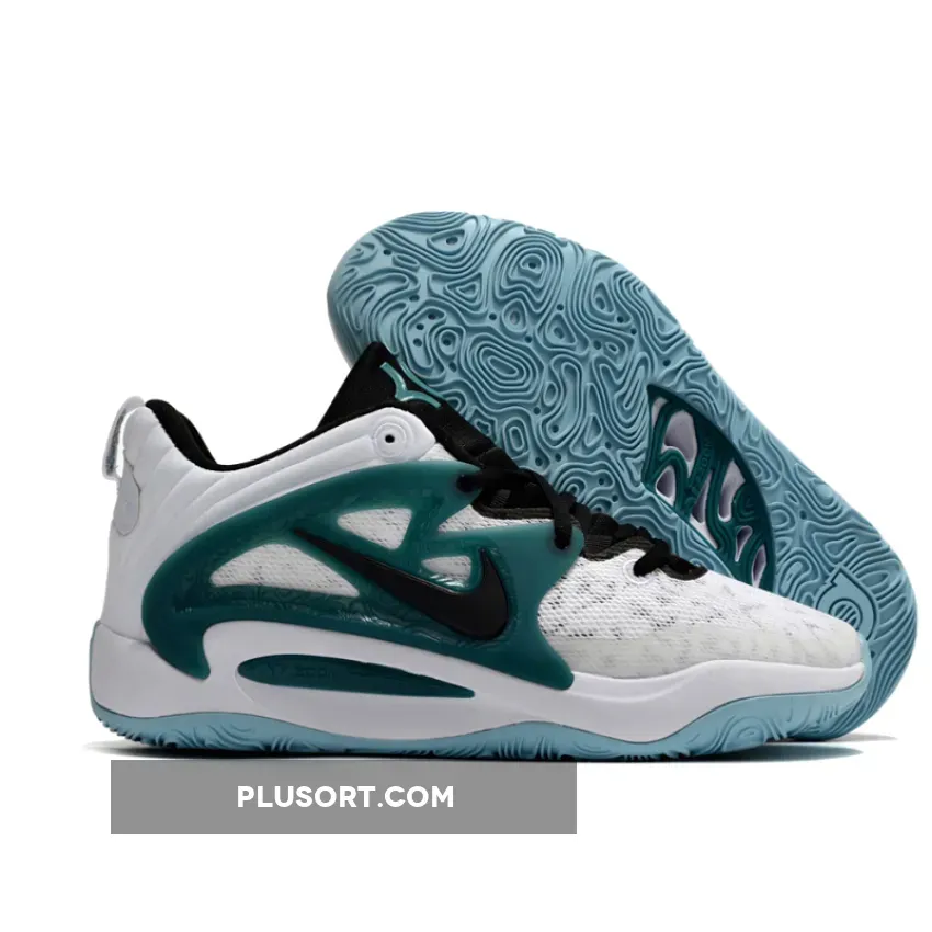Nike KD 15 White/Black-Geode Teal