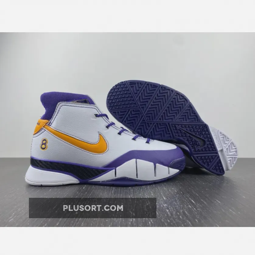 Nike Kobe 1 Protro 'Close Out' White/Del Sol-Varsity Purple