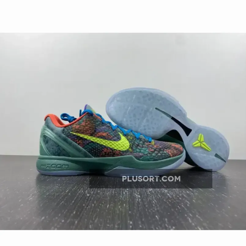 Nike Kobe 6 Protro "Prelude" Cannon/Volt-Purple Venom 1