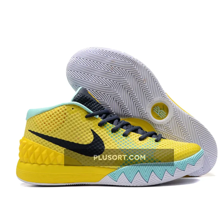 Nike Kyrie 1 "Letterman" Tour Yellow/Teal-Gold