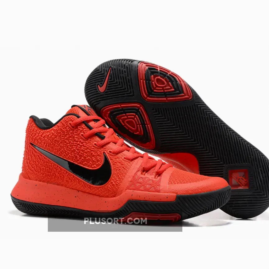 Nike Kyrie 3 University Red/Black-Team Red