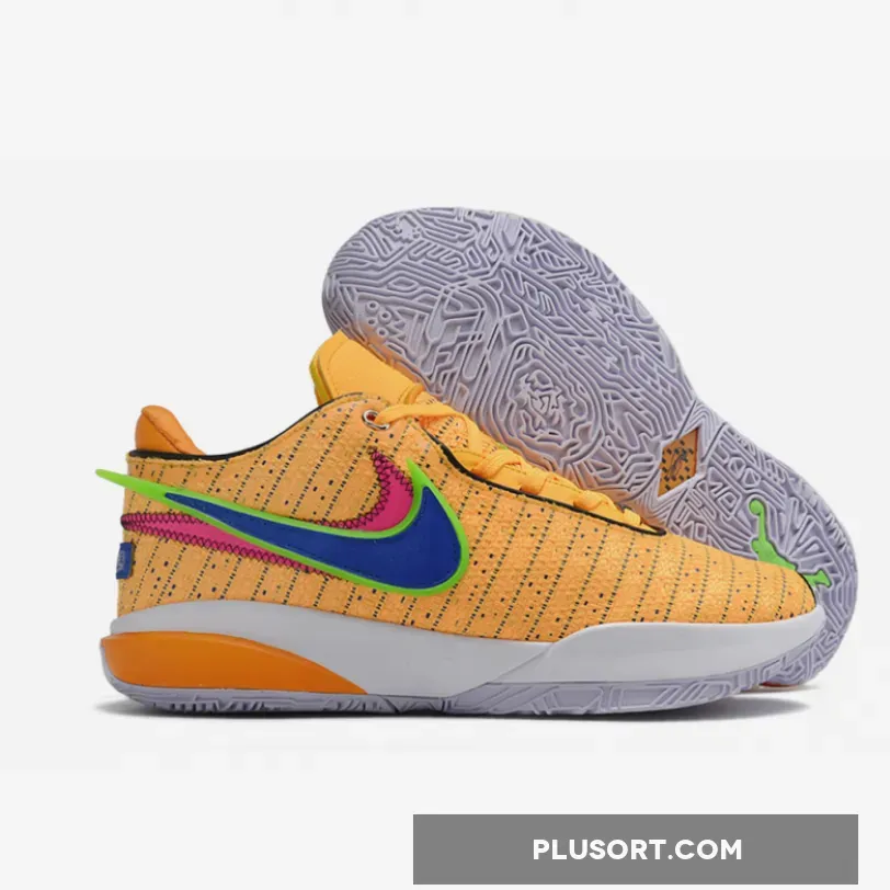 Nike LeBron 20 Laser Orange/Racer Blue-Hyper Pink-White