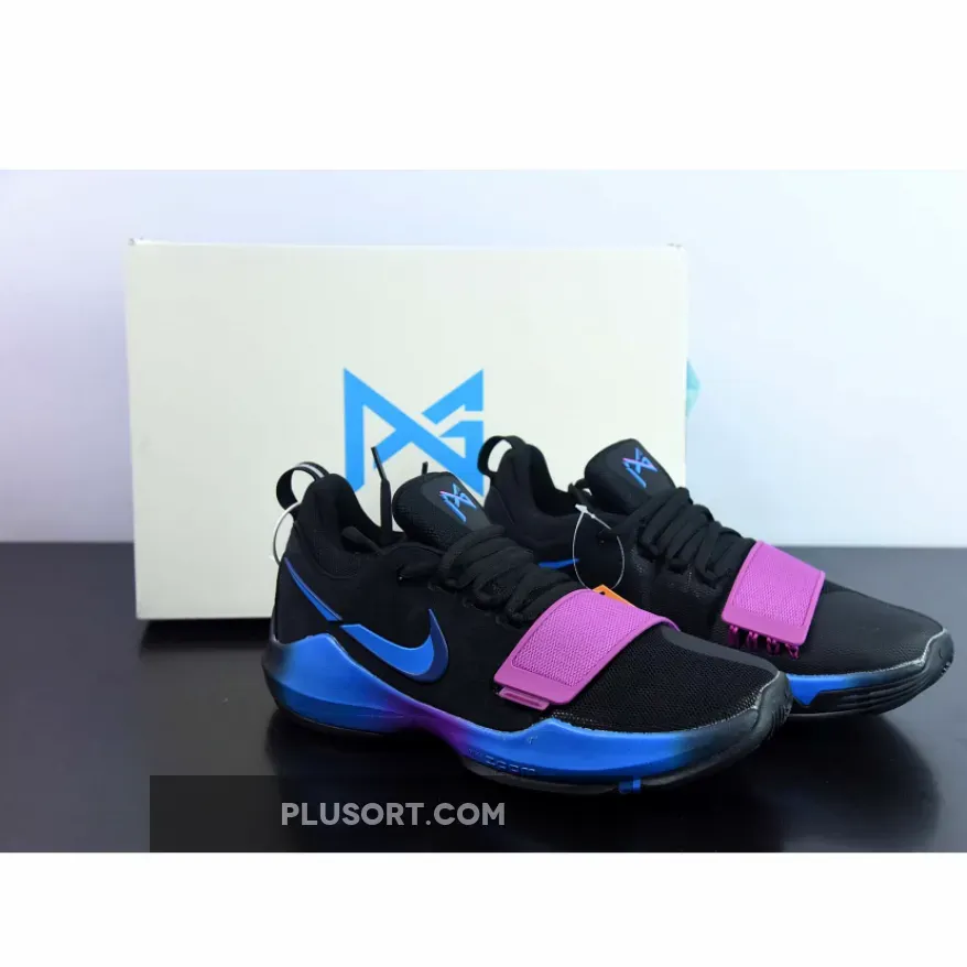 Nike PG 1 ‘Flip the Switch’ Black Purple Blue
