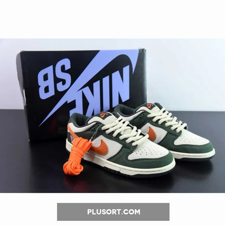 Nike SB Dunk Low Pro ‘Eire’ Net/Deep Orange