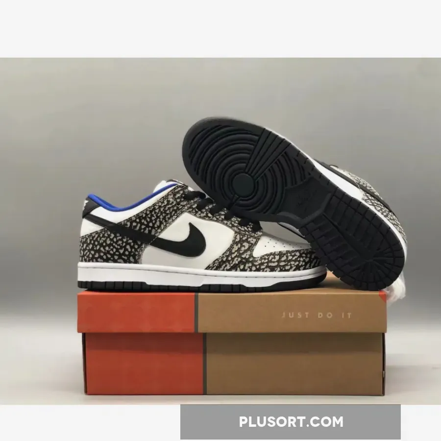 Nike SB Dunk Low Pro "Supreme" White/Black-Cement Grey