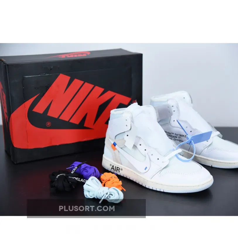 Off-white X Air Jordan 1 Retro High Og 'White' AJ1