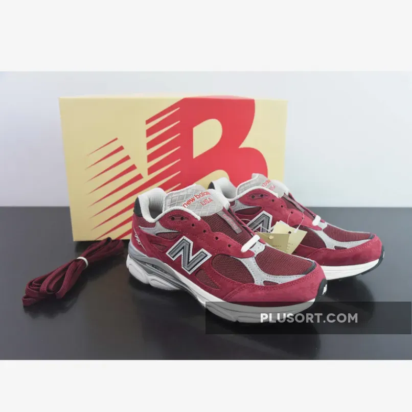 Teddy Santis New Balance 990v3 MiUSA Scarlet
