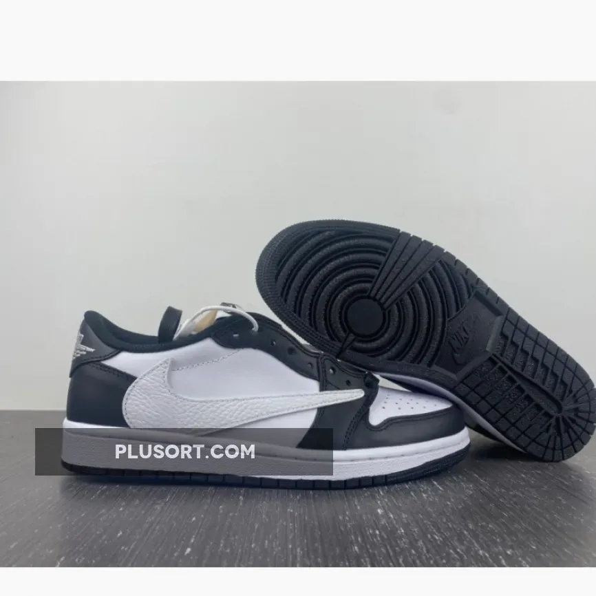 Travis Scott x Air Jordan 1 Low Black White