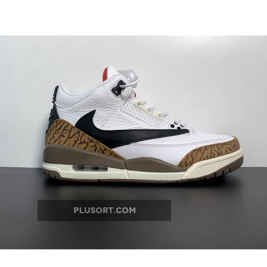 Travis Scott x Nike Air Jordan 3 Tan Brown