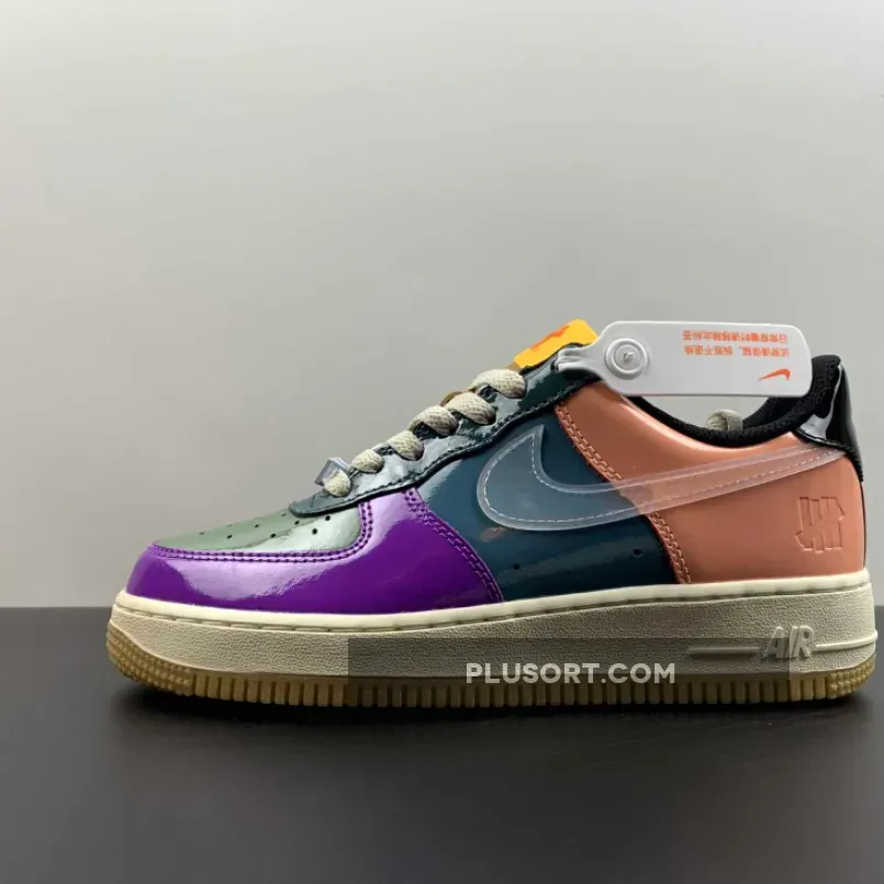 Undefeated x Nike Air Force 1 Low Wild Berry/Celestine Blue