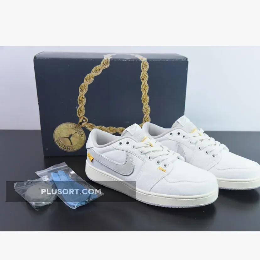 Union LA x Air Jordan 1 KO Low White Cream