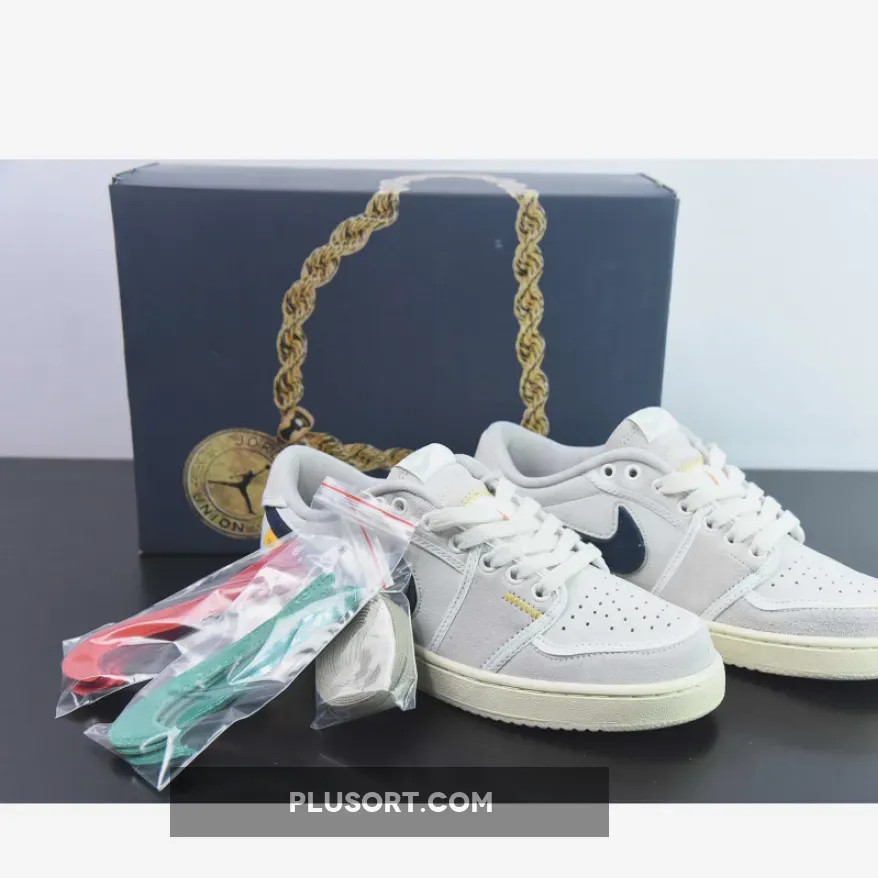 Union x AJKO 1 Low Sail/Muslin-Neutral Grey