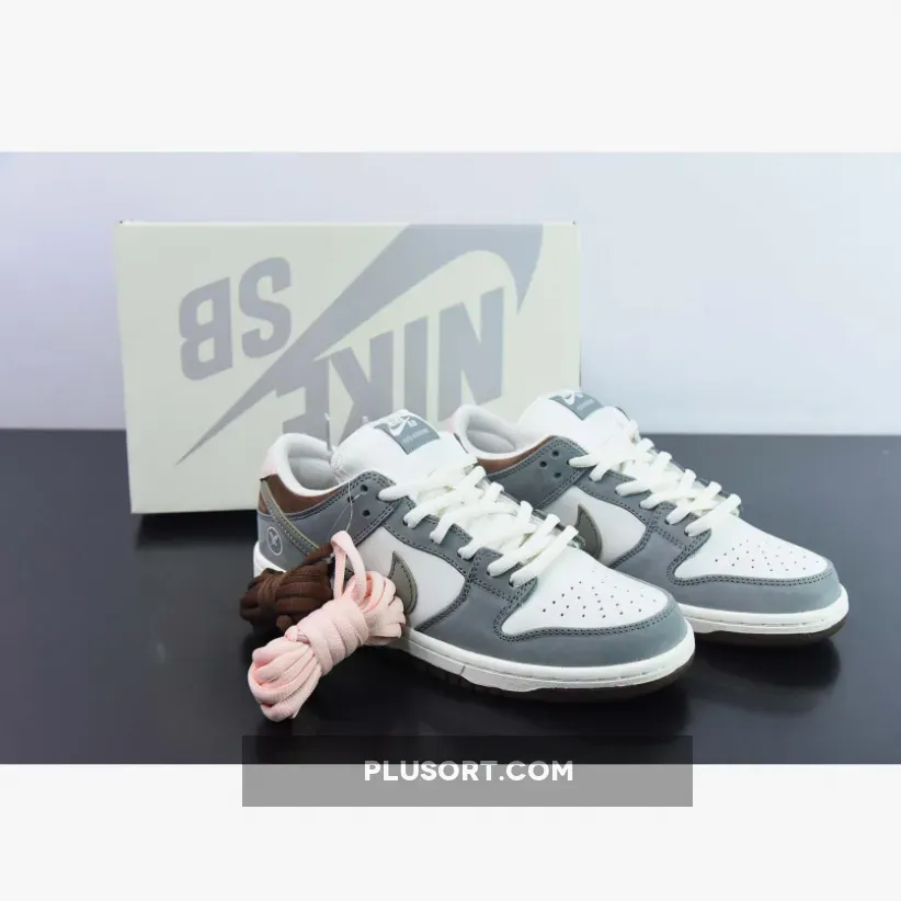 Yuto Horigome X Nike SB Dunk Low White/Grey-Brown